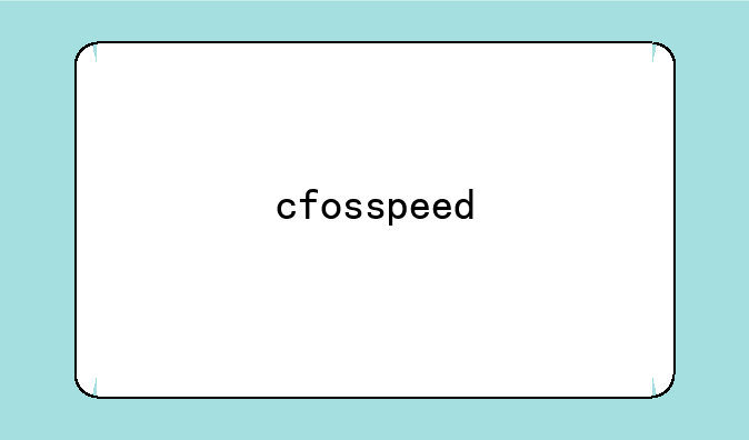 cfosspeed